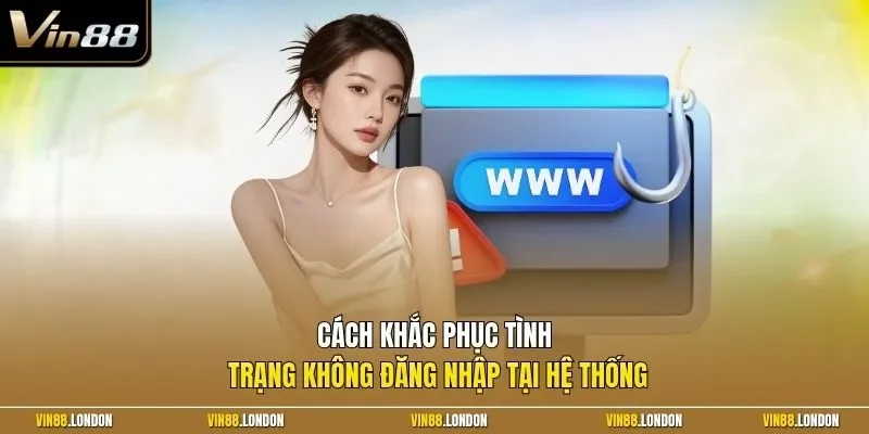 Cách khắc phục tình trạng không đăng nhập tại hệ thống