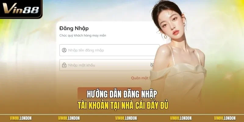 Hướng dẫn đăng nhập tài khoản tại nhà cái đầy đủ 